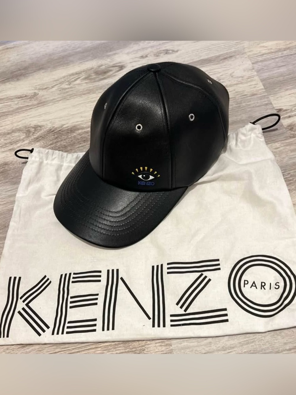 KENZO
Leather Eye Baseball Cap